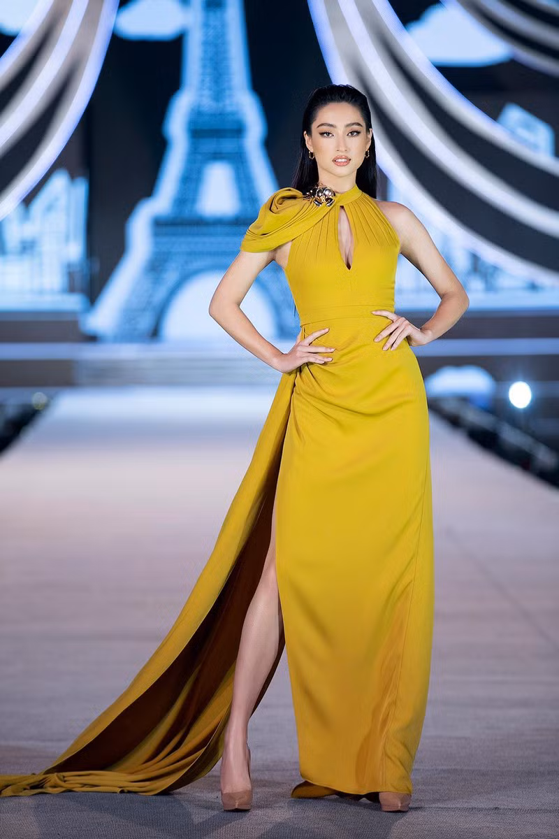 Hoa hậu Lương Thùy Linh từng lọt top 12 cuộc thi cuộc thi Miss World 2019. Ảnh: FBNV