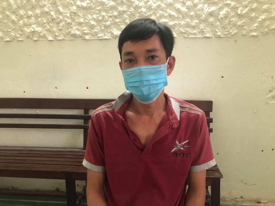  Thương bị Công an H.Hòa Vang bắt giữ. Ảnh: Nguyễn Tú