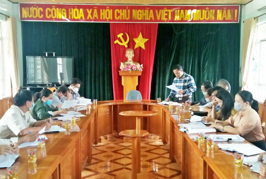 Quang cảnh buổi làm việc. Ảnh: Minh Ngân Quang cảnh buổi làm việc. Ảnh: Minh Ngân