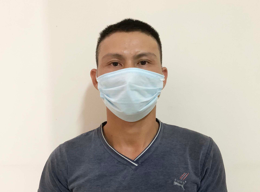 Đối tượng Nguyễn Quang Trường. Ảnh Công an huyện Kbang cung cấp 