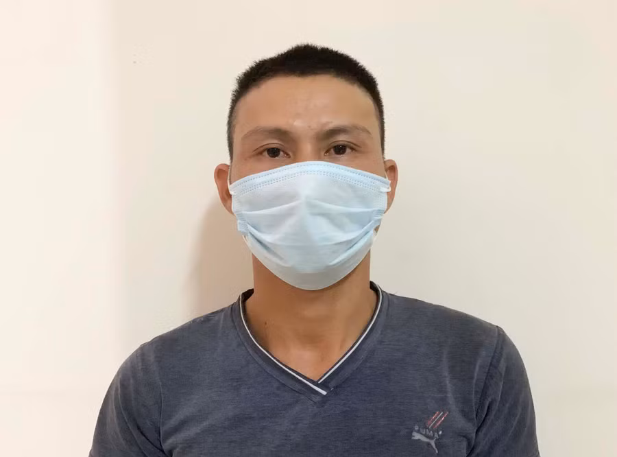 Đối tượng Nguyễn Quang Trường. Ảnh Công an huyện Kbang cung cấp 