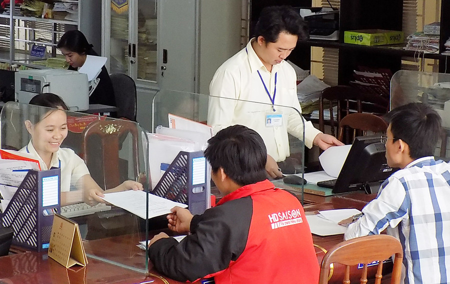 Làm tốt công tác cải cách hành chính góp phần thực hiện hiệu quả công tác phòng-chống tham nhũng. Ảnh: Thanh Nhật