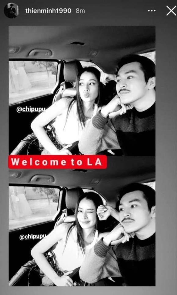 Cựu “hotboy” Thiên Minh cũng chia sẻ hình ảnh thân thiết bên Chi Pu trên trang cá nhân. Ảnh: NVCC  Cựu “hotboy” Thiên Minh cũng chia sẻ hình ảnh thân thiết bên Chi Pu trên trang cá nhân. Ảnh: NVCC