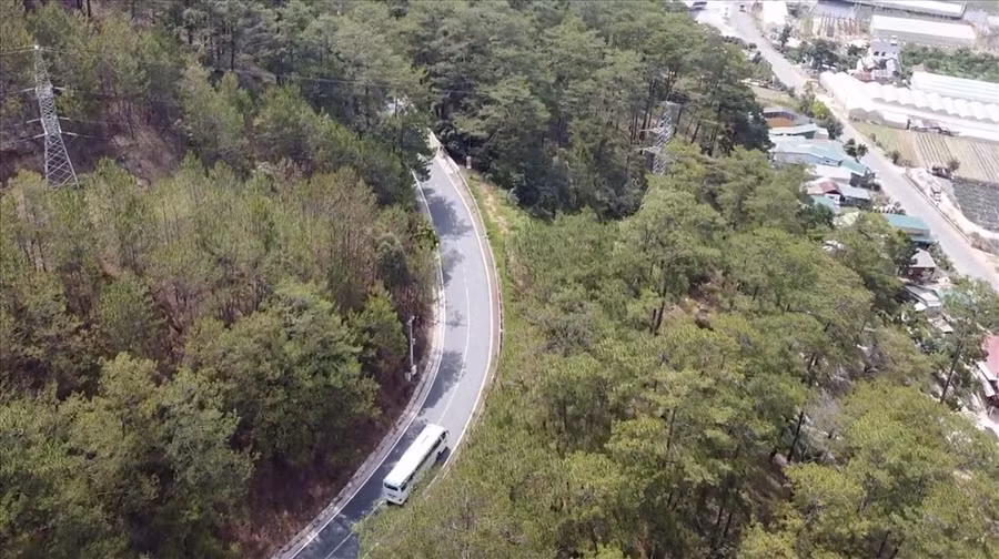 Chiều dài tuyến đường mở rộng là 7,4km, có điểm đầu tại Km222+800 của Quốc lộ 20, điểm cuối tại Km230+200 của Quốc lộ 20. Ảnh: CC