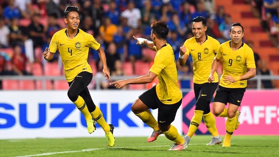 Tuyển Malaysia là đối thủ lớn nhất của tuyển Việt Nam tại bảng B AFF Cup 2020. Ảnh: FAM