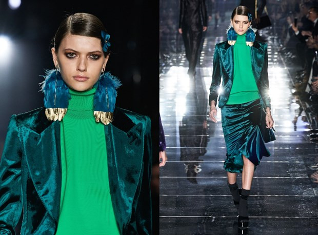 Bộ sưu tập Tom Ford Thu Đông 2020.