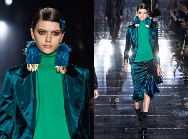 Bộ sưu tập Tom Ford Thu Đông 2020.