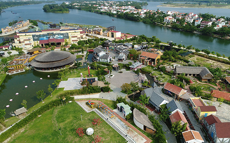 Một góc thành phố Hội An.