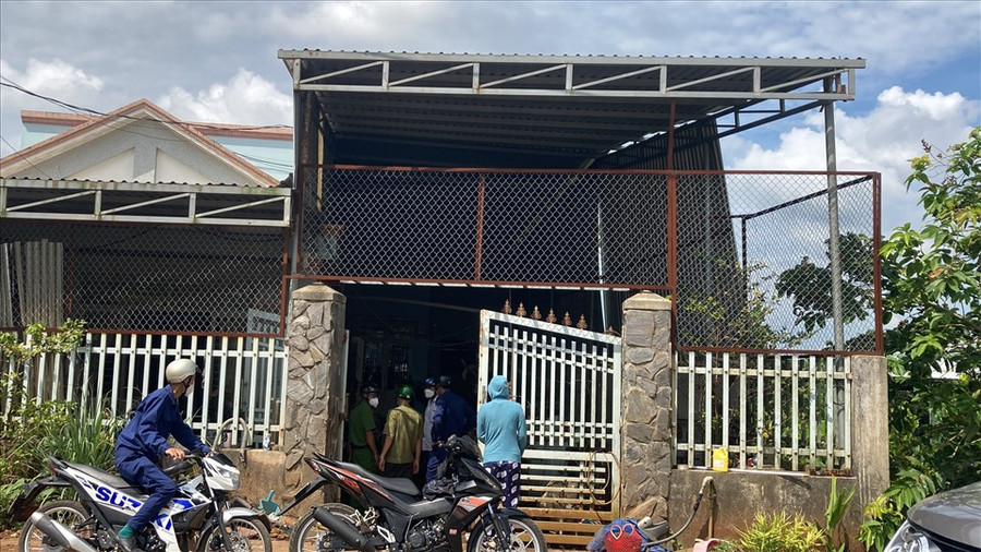  Hiện trường vụ việc. Ảnh: Tuấn Nguyễn 