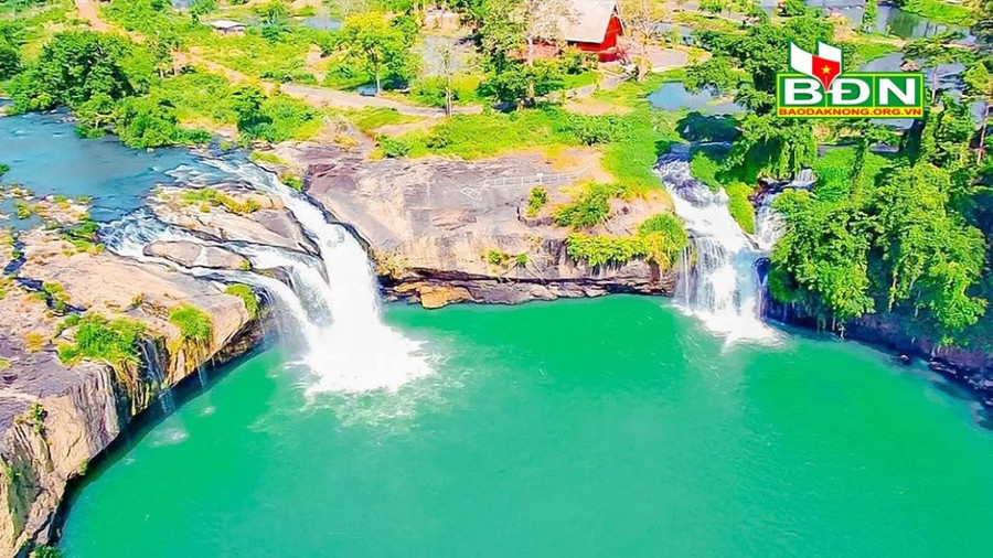 Một góc thác Đ'ray Sáp (Krông Nô)