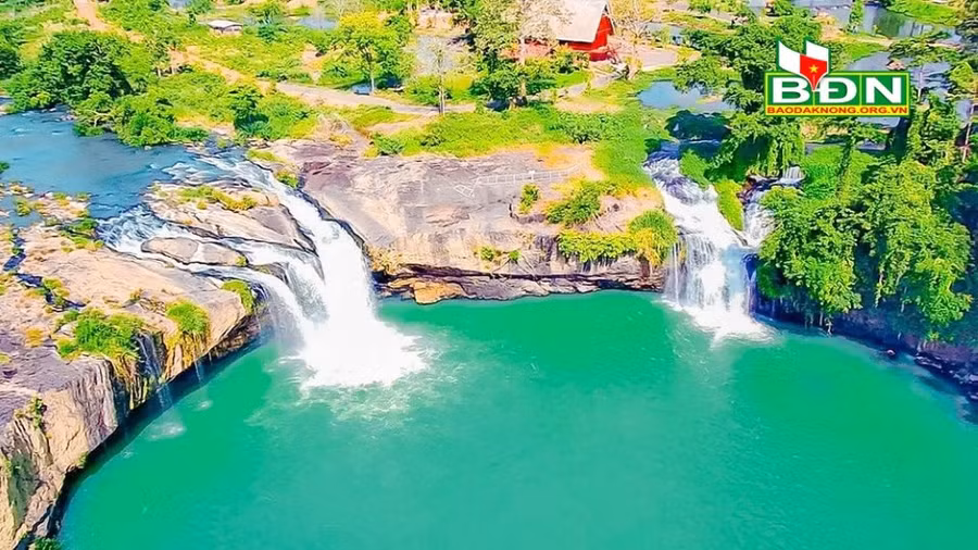 Một góc thác Đ'ray Sáp (Krông Nô)