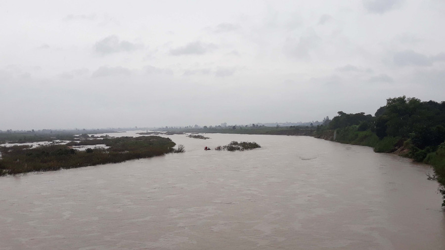 Hiện trường Khu vực Sông ba nơi em Kpă Khuôn gặp nạn. Ảnh: Mai Linh
