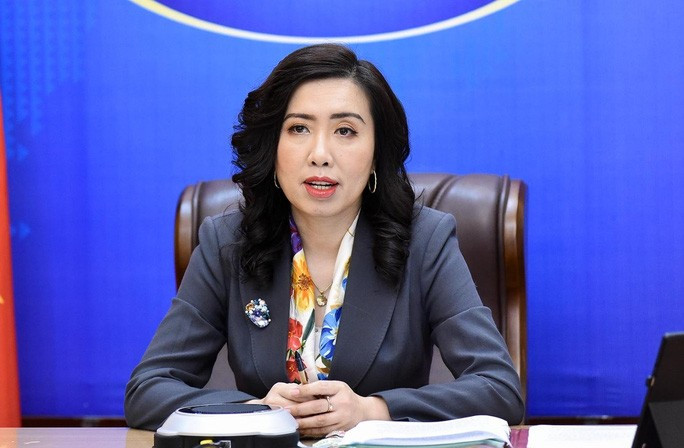 Người Phát ngôn Bộ Ngoại giao Lê Thị Thu Hằng. Người Phát ngôn Bộ Ngoại giao Lê Thị Thu Hằng