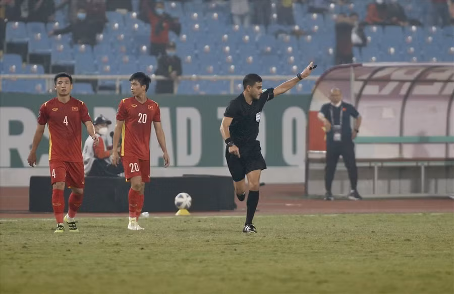 Văn Đức chưa ghi bàn cho tuyển Việt Nam tại vòng loại World Cup 2022, dù được trao nhiều cơ hội. Ảnh: Minh Anh 