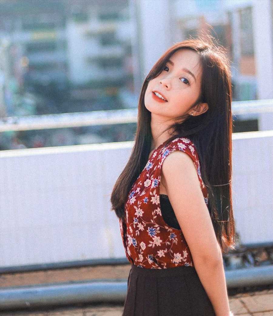 Ngọc Huyền sinh năm 1997 và là gương mặt mới của màn ảnh Việt. Ảnh: NV.