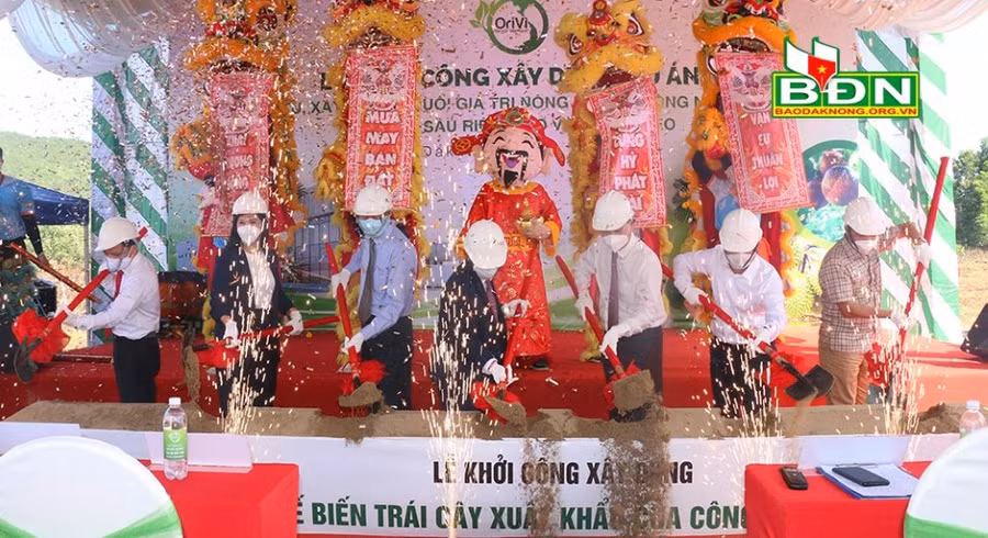 Lãnh đạo Tỉnh ủy, UBND tỉnh, nhà đầu tư khởi công Dự án