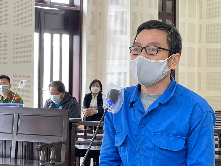 Sơn lãnh 11 năm tù tội lừa đảo chiếm đoạt tài sản. Ảnh: Nguyễn Tú