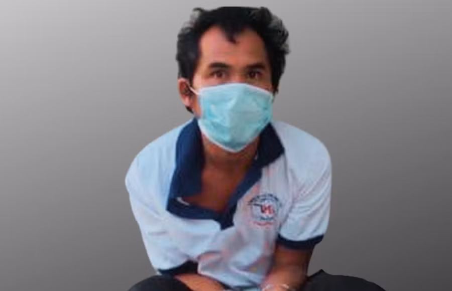 Nghi phạm IA bị cơ quan công an bắt giữ sau 2 giờ gây án. Ảnh: Công an cung cấp