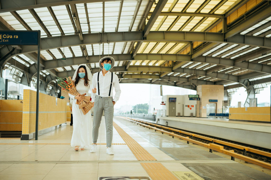  Anh Thiện là người đưa ra ý tưởng để có bộ ảnh độc đáo. Ảnh: Vũ Ngọc Thiện