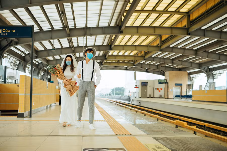  Anh Thiện là người đưa ra ý tưởng để có bộ ảnh độc đáo. Ảnh: Vũ Ngọc Thiện