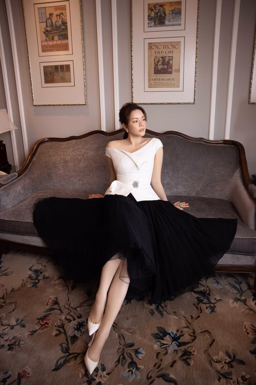 Nhà thiết kế Lê Thanh Hòa dành cho nữ diễn viên những lời 