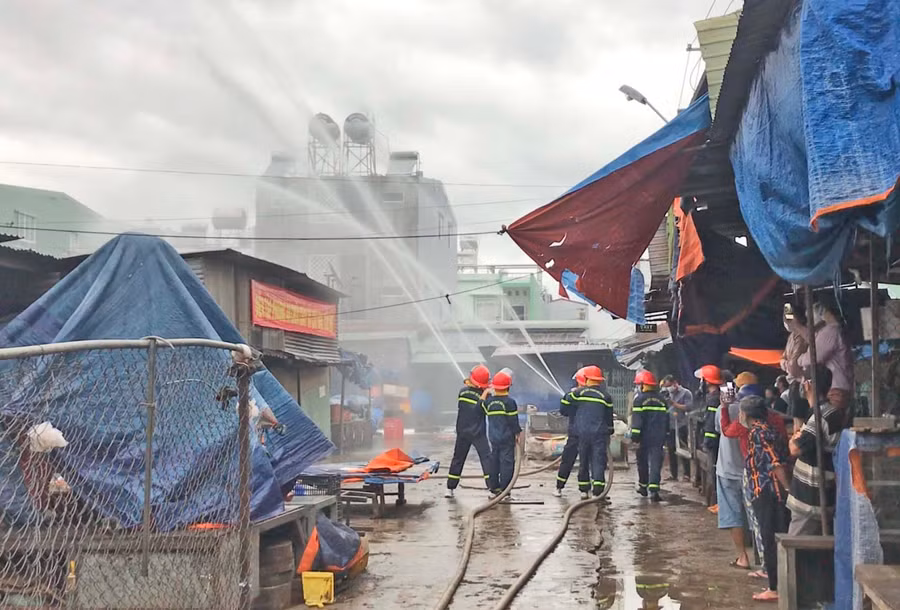 Quang cảnh buổi diễn tập. Ảnh: Bích Hương 