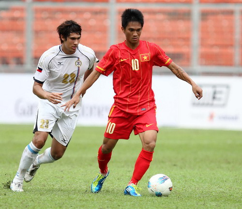 Lê Hoàng Thiên từng là một trong những tiền đạo đầy tài năng của BĐVN. Ảnh: SPORT Lê Hoàng Thiên từng là một trong những tiền đạo đầy tài năng của BĐVN. Ảnh: SPORT