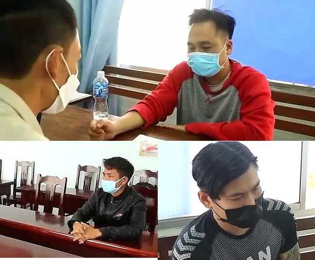 Nguyễn Hoàng Gia Bảo (ảnh trên) cùng các đối tượng có liên quan. Ảnh: Công an cung cấp Nguyễn Hoàng Gia Bảo (ảnh trên) cùng các đối tượng có liên quan. Ảnh: Công an cung cấp