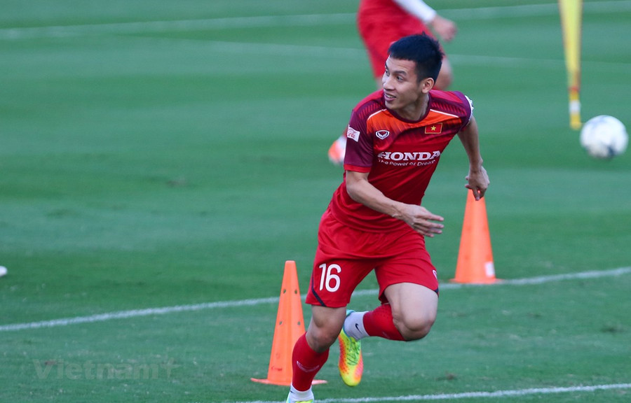 Tiền vệ Hùng Dũng được gọi trở lại tuyển Việt Nam. Ảnh: VFF