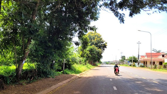 Dự án nâng cấp tỉnh lộ 8 đã làm xong, người dân vẫn chưa nhận được tiền đền bù