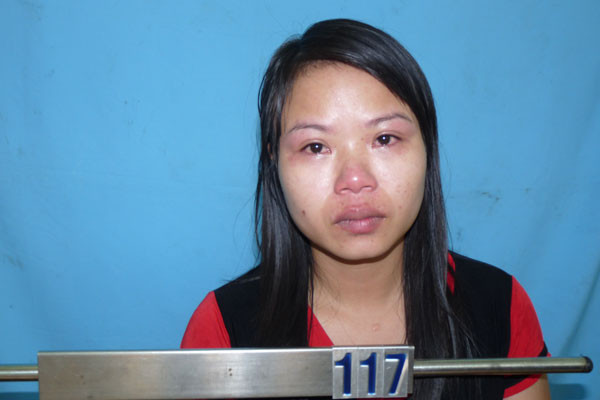 Đối tượng Đoàn Thị Thu. Ảnh: Hồng Sơn