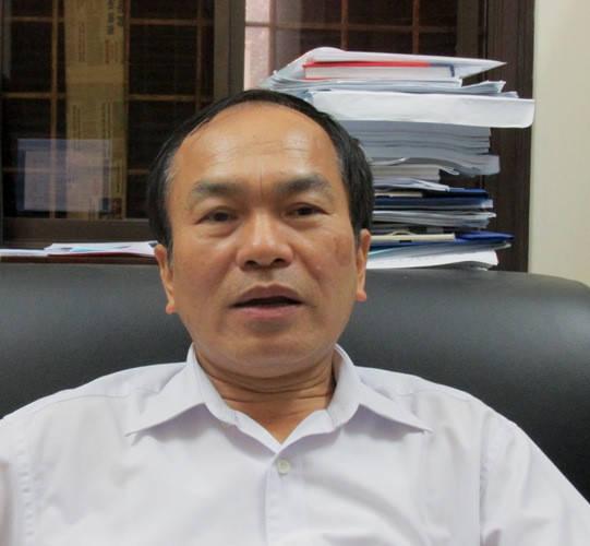 PGS -TS Nguyễn Văn Giang - Phó Viện trưởng Viện Xây dựng Đảng (ảnh Lương Kết).