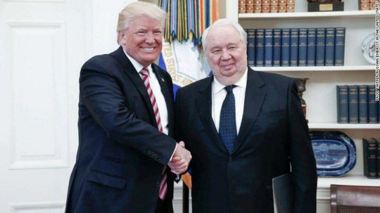 Sergei Kislyak - nhân vật đầy tranh cãi tại Mỹ. Ảnh: CNN Sergei Kislyak - nhân vật đầy tranh cãi tại Mỹ. Ảnh: CNN