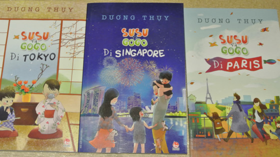 Bộ 3 tác phẩm về thiếu nhi của cây bút Dương Thụy Bộ 3 tác phẩm về thiếu nhi của cây bút Dương Thụy
