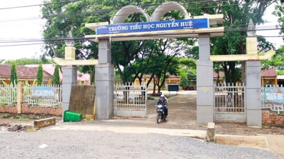 Ngôi trường nơi xảy ra vụ việc. Ngôi trường nơi xảy ra vụ việc.