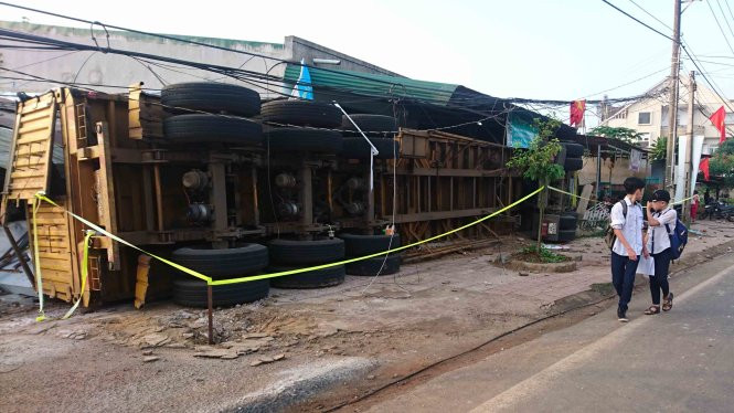 Hiện trường vụ tai nạn