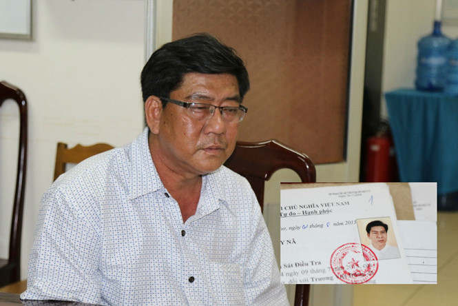 Dũng sau khi bị bắt và Lệnh truy nã Dũng năm 2013 (ảnh nhỏ). Dũng sau khi bị bắt và Lệnh truy nã Dũng năm 2013 (ảnh nhỏ).