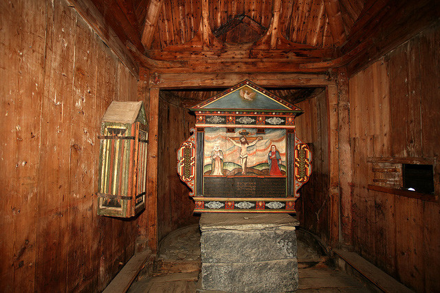 Borgund Stave tồn tại hơn 800 năm qua cùng thời gian.