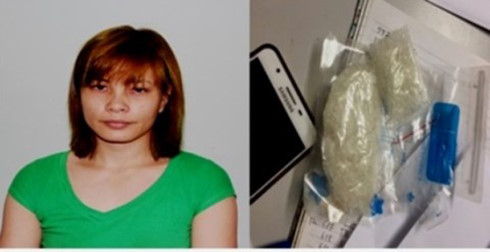 Đối tượng Hương và tang vật vụ án bị thu giữ (Nguồn: công an huyện An Dương) Đối tượng Hương và tang vật vụ án bị thu giữ (Nguồn: công an huyện An Dương)