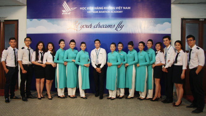 Tiếp viên hãng Vietnam Airlines Tiếp viên hãng Vietnam Airlines