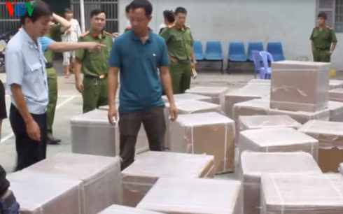 Lượng lớn thuốc tân dược giả bị thu giữ.