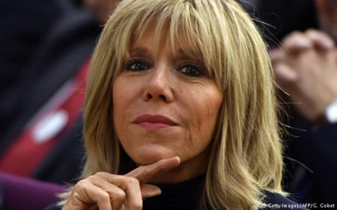Phu nhân Tổng thống đắc cử Pháp Brigitte Macron. (Ảnh: Getty Images/AFP) Phu nhân Tổng thống đắc cử Pháp Brigitte Macron. (Ảnh: Getty Images/AFP)
