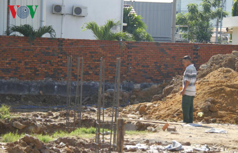 Hiện trường nơi xảy ra vụ tai nạn.