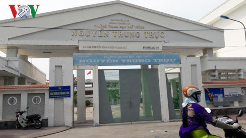 Trường THPT Nguyễn Trung Trực.