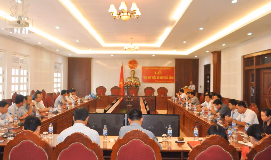 Quang cảnh buổi lễ. Ảnh: Trần Dung