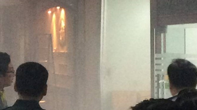 Hiện trưởng vụ đánh bom.