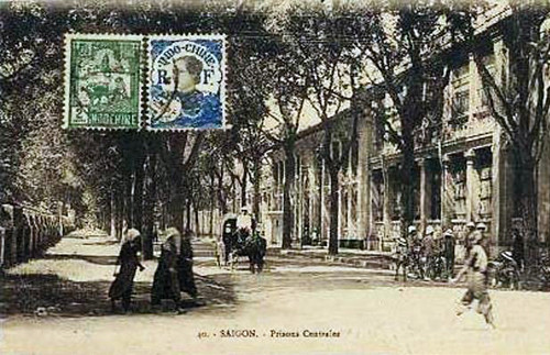 Khám Lớn Sài Gòn trên đường Lagran Dière (nay là đường Lý Tự Trọng) do người Pháp cho xây dựng. Ảnh tư liệu. Khám Lớn Sài Gòn trên đường Lagran Dière (nay là đường Lý Tự Trọng) do người Pháp cho xây dựng. Ảnh tư liệu.