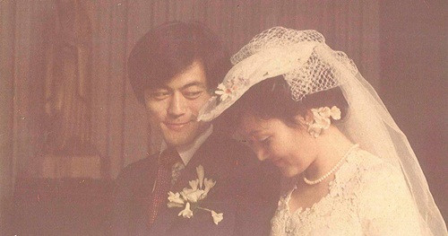 Đám cưới của Moon Jae-in và Kim Jung-sook. Ảnh: QQ.com Đám cưới của Moon Jae-in và Kim Jung-sook. Ảnh: QQ.com