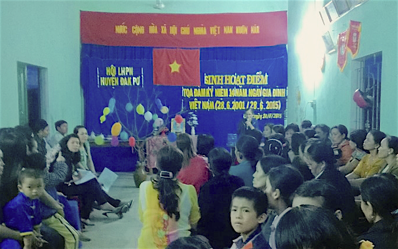 Mô hình được lồng ghép tuyên truyền trong các 