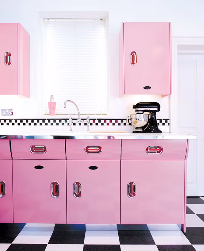 Tủ bếp đẹp ấn tượng.